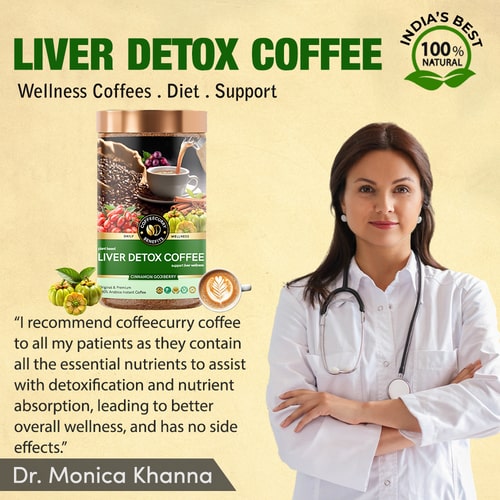 Liver Detox Coffee – Best Coffee for Fatty Liver, Liver Health & Natural Detox for Liver Wellness & Colon Cleanse