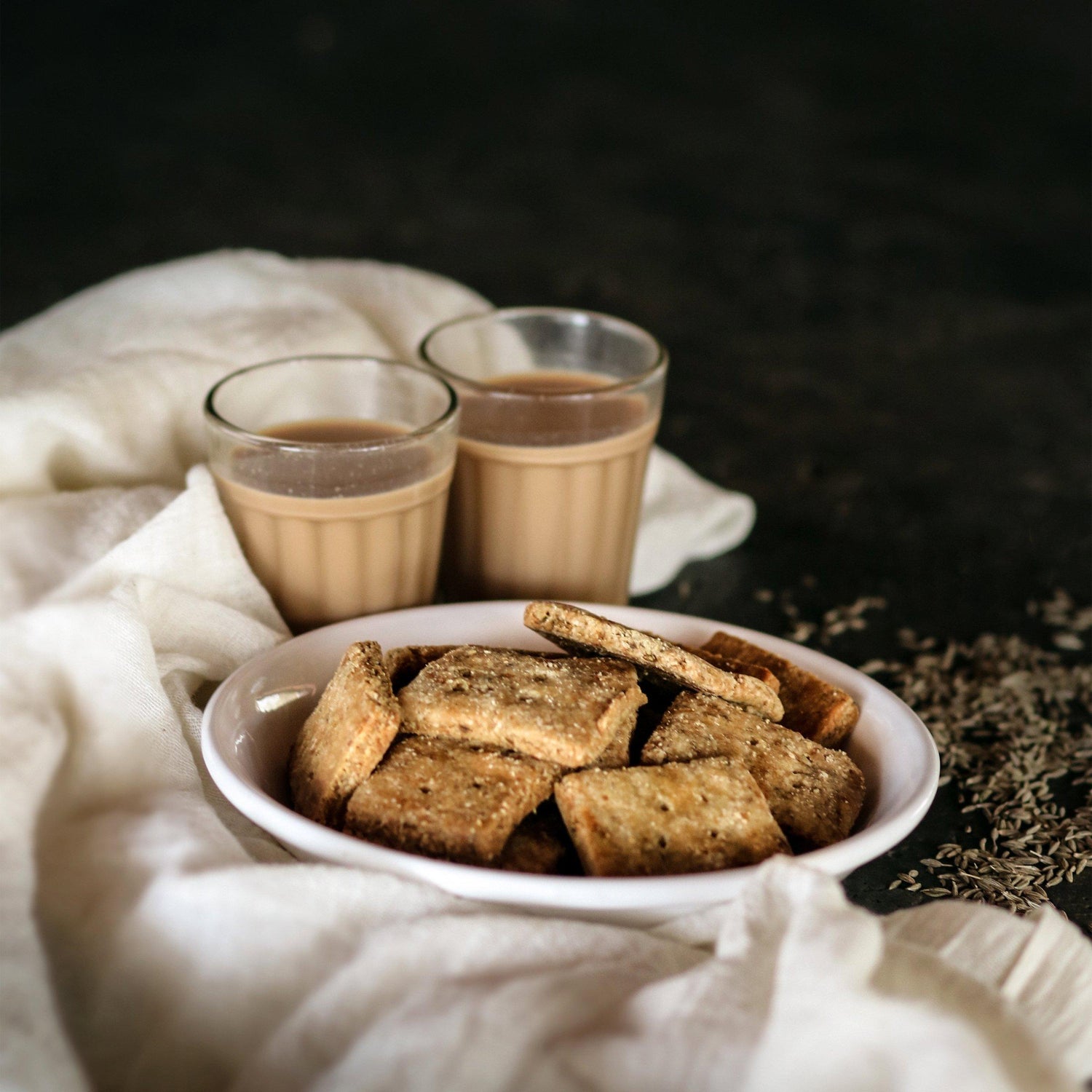 Keto Jeera Biscuits