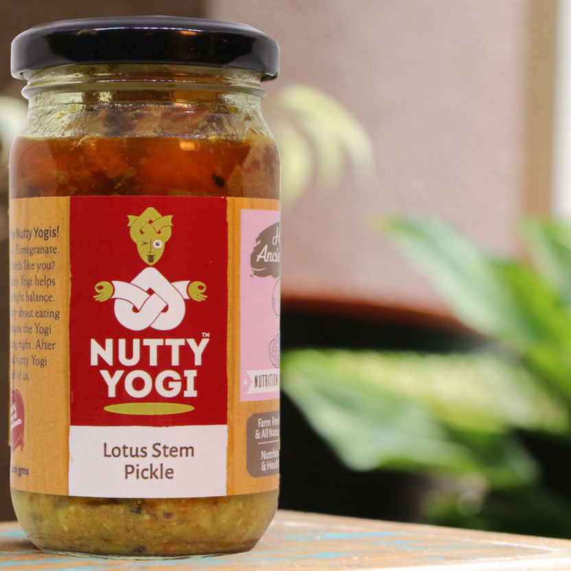 Nutty Yogi Lotus Stem Pickle 200g