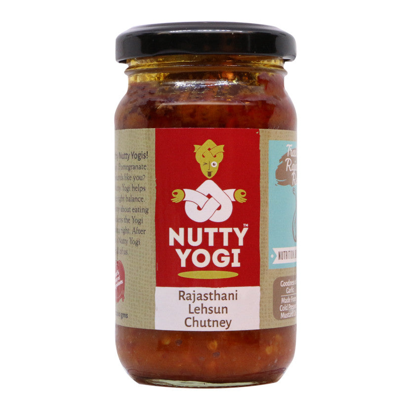 Nutty Yogi Rajasthani Lehsun Chutney 200g