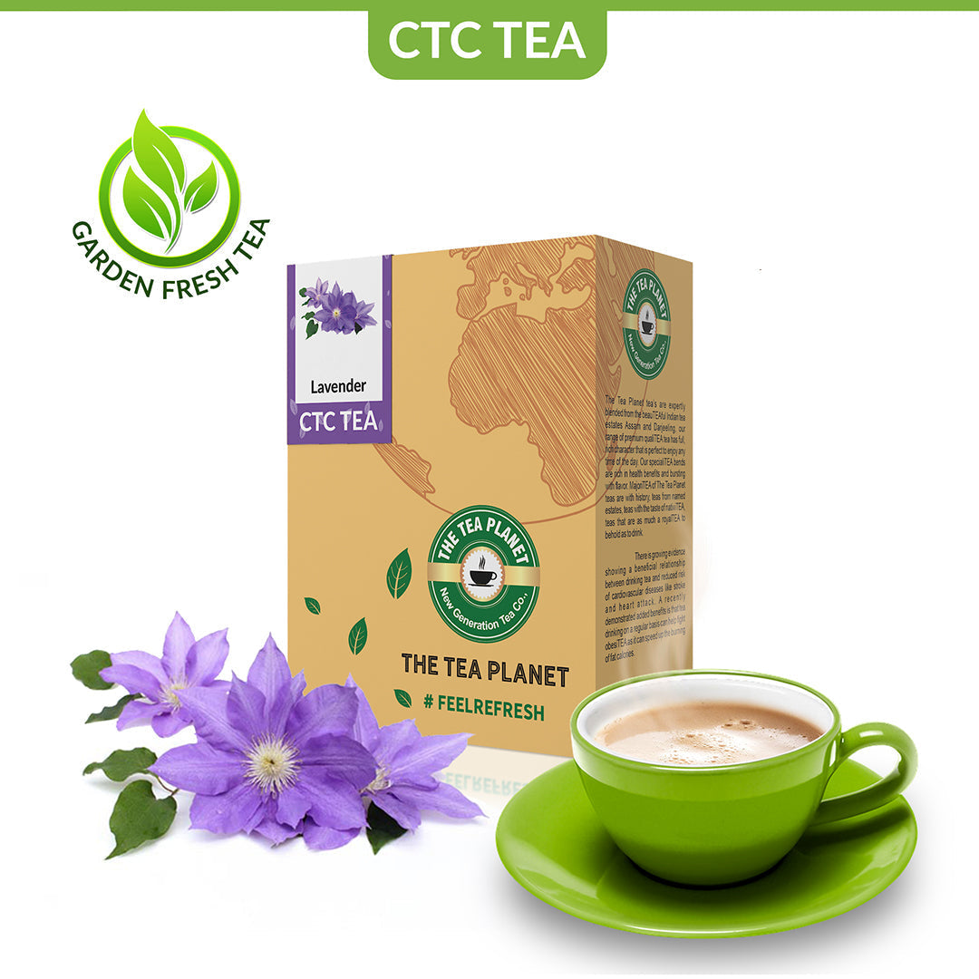 Lavender Black CTC Tea