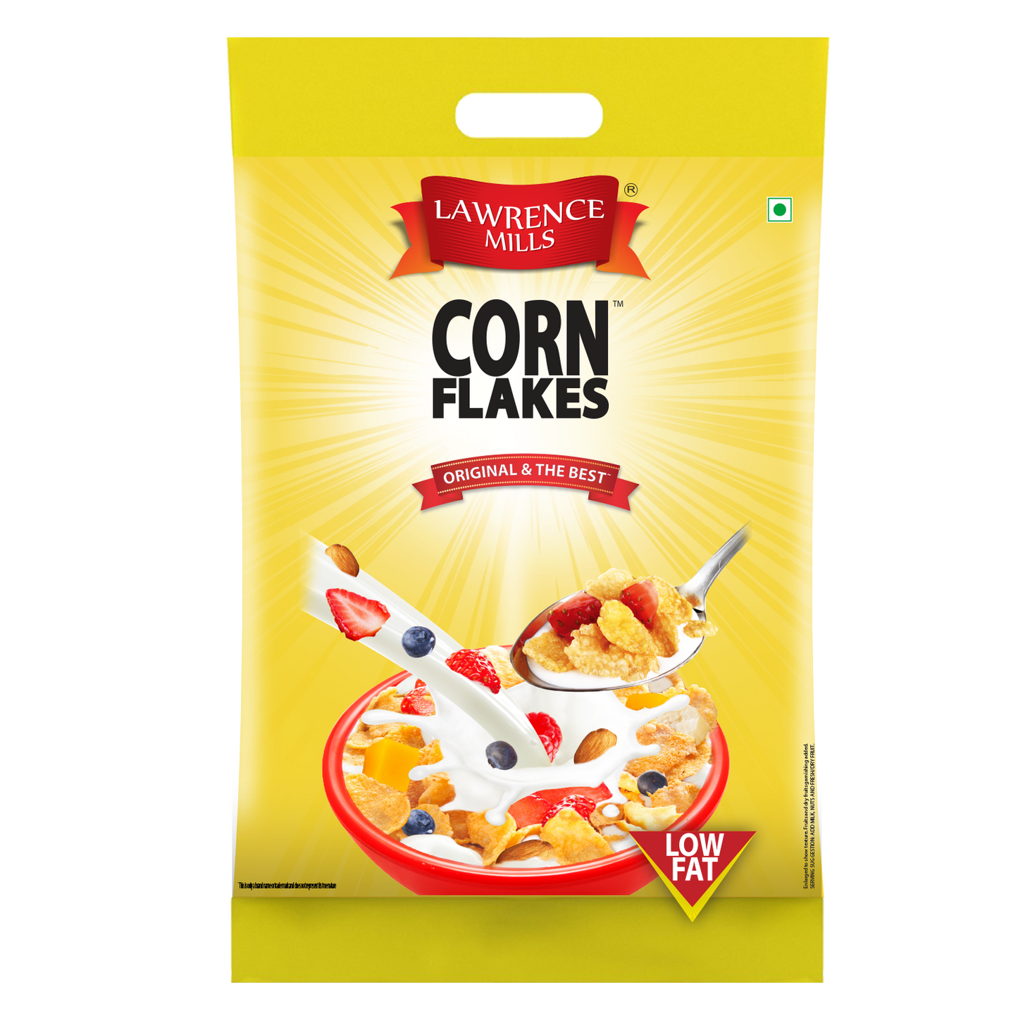 Lawrence Mills Corn Flakes, 500g