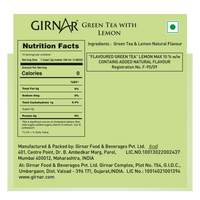 Girnar Green Tea Bags - Lemon