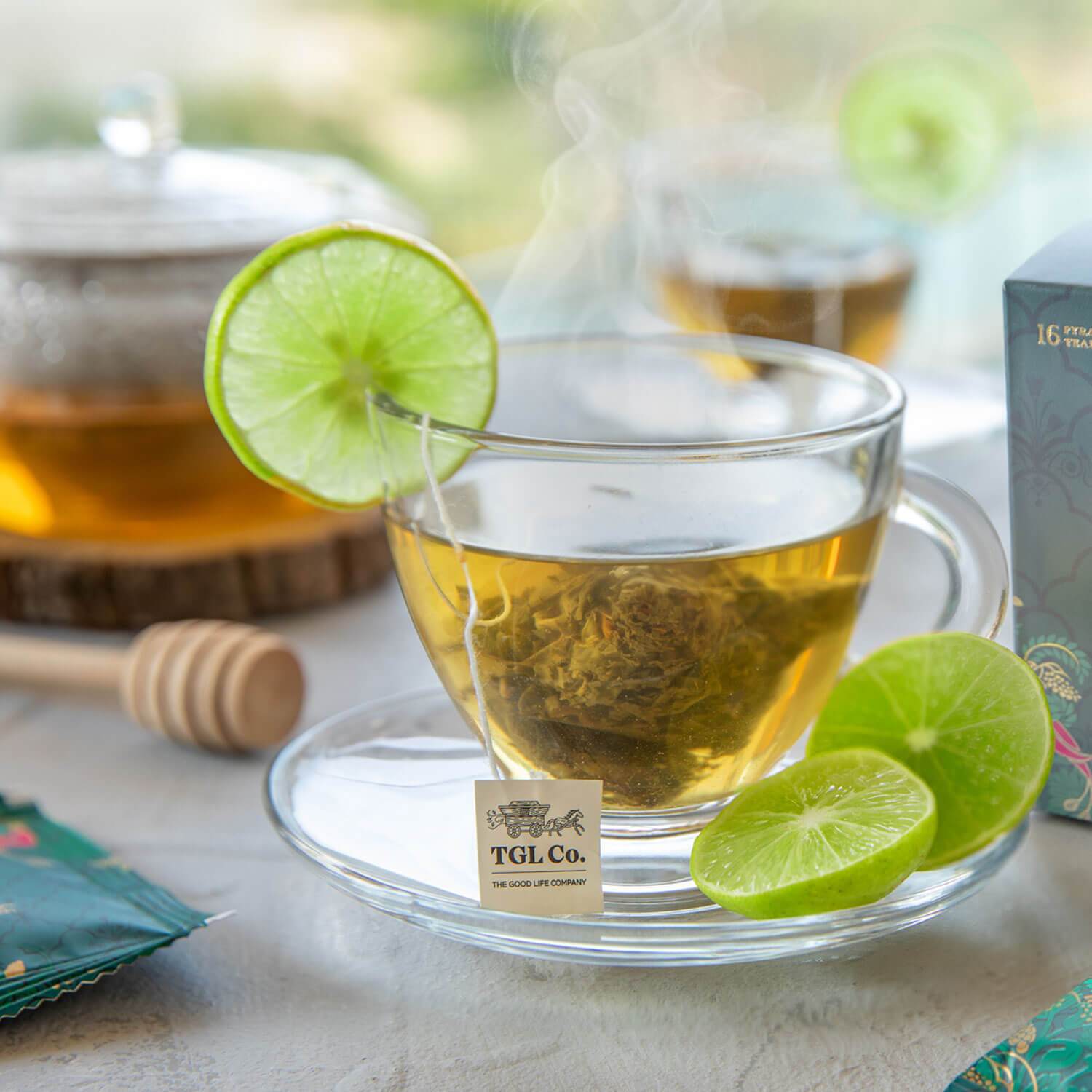 Lemon Detox Green Tea Bags / Loose Tea Leaf