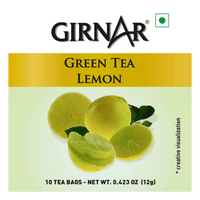 Girnar Green Tea Bags - Lemon