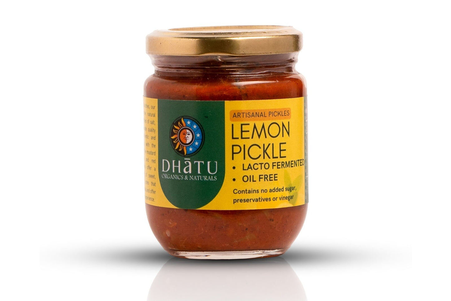 Dhatu Oil Free Lemon Pickle - 250 gms