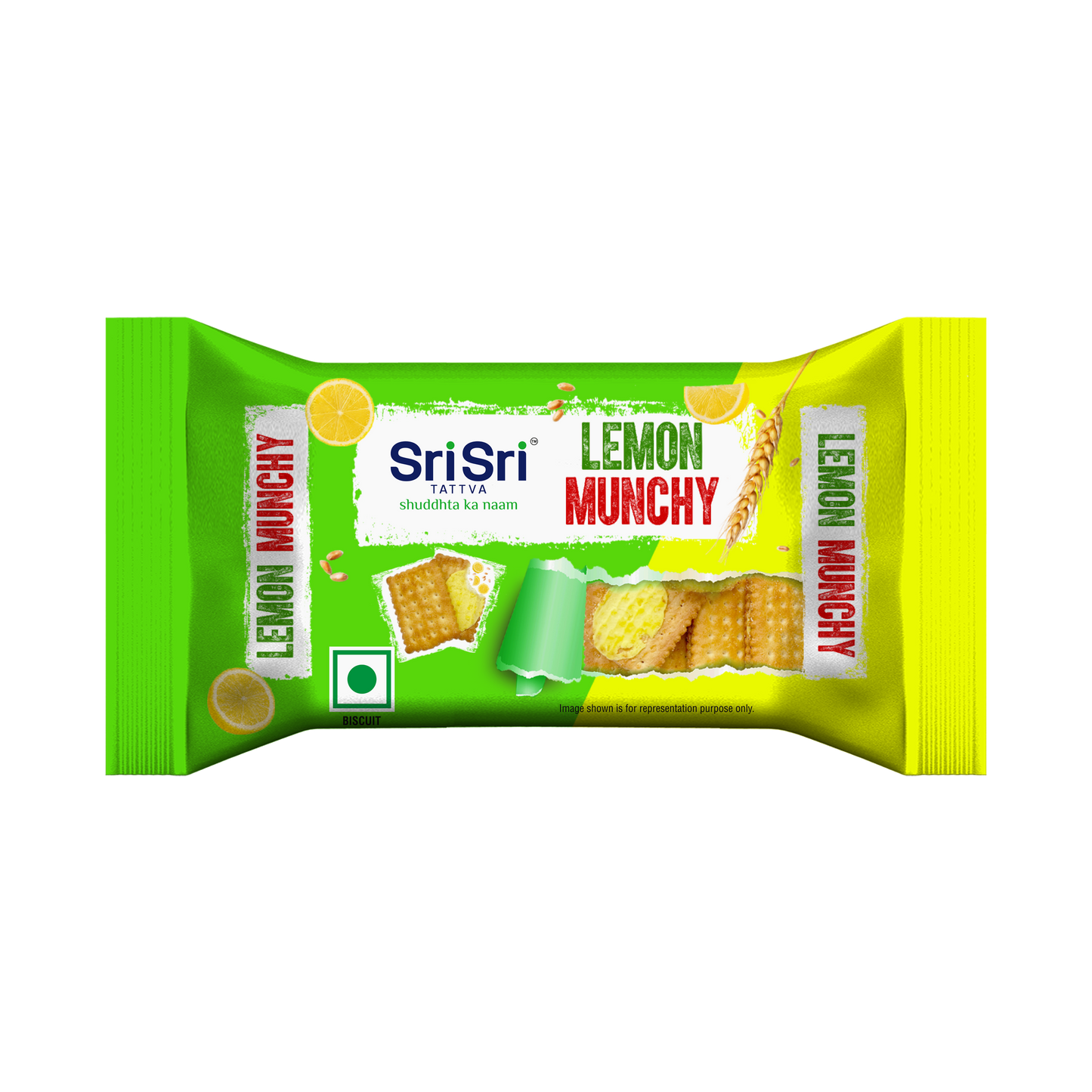 Lemon Munchy Biscuit, 31 g