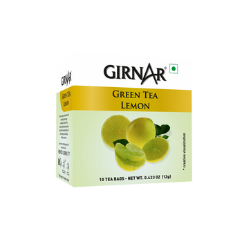 Girnar Green Tea Bags - Lemon