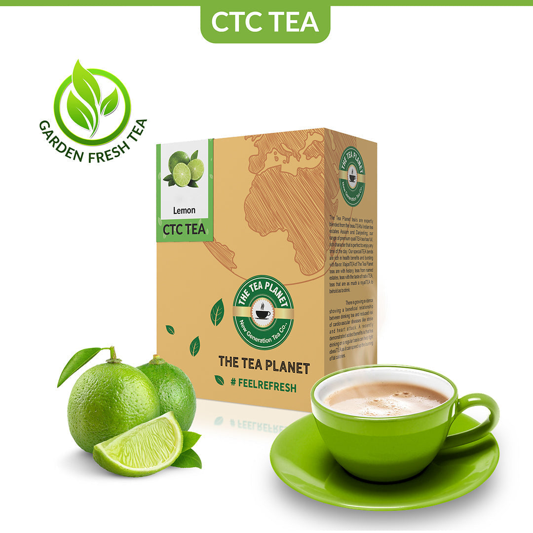 Lemon Flavored CTC Tea