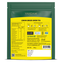 Lemon Ginger Green Tea, 50 Count