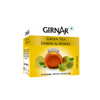 Girnar Green Tea Bags - Lemon & Honey