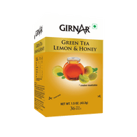 Girnar Green Tea Bags - Lemon & Honey