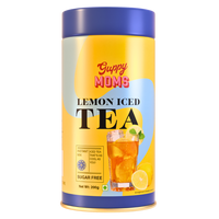 Zesty Lemon Iced Tea (Sugar-Free) | Refreshingly Tangy, Guilt-Free Hydration | 200g