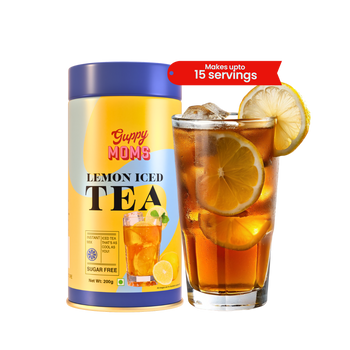 Zesty Lemon Iced Tea (Sugar-Free) | Refreshingly Tangy, Guilt-Free Hydration | 200g