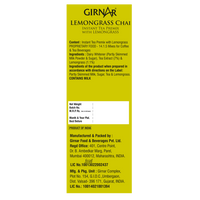 Girnar Instant Tea Premix With Lemongrass (1kg Vending Pack)