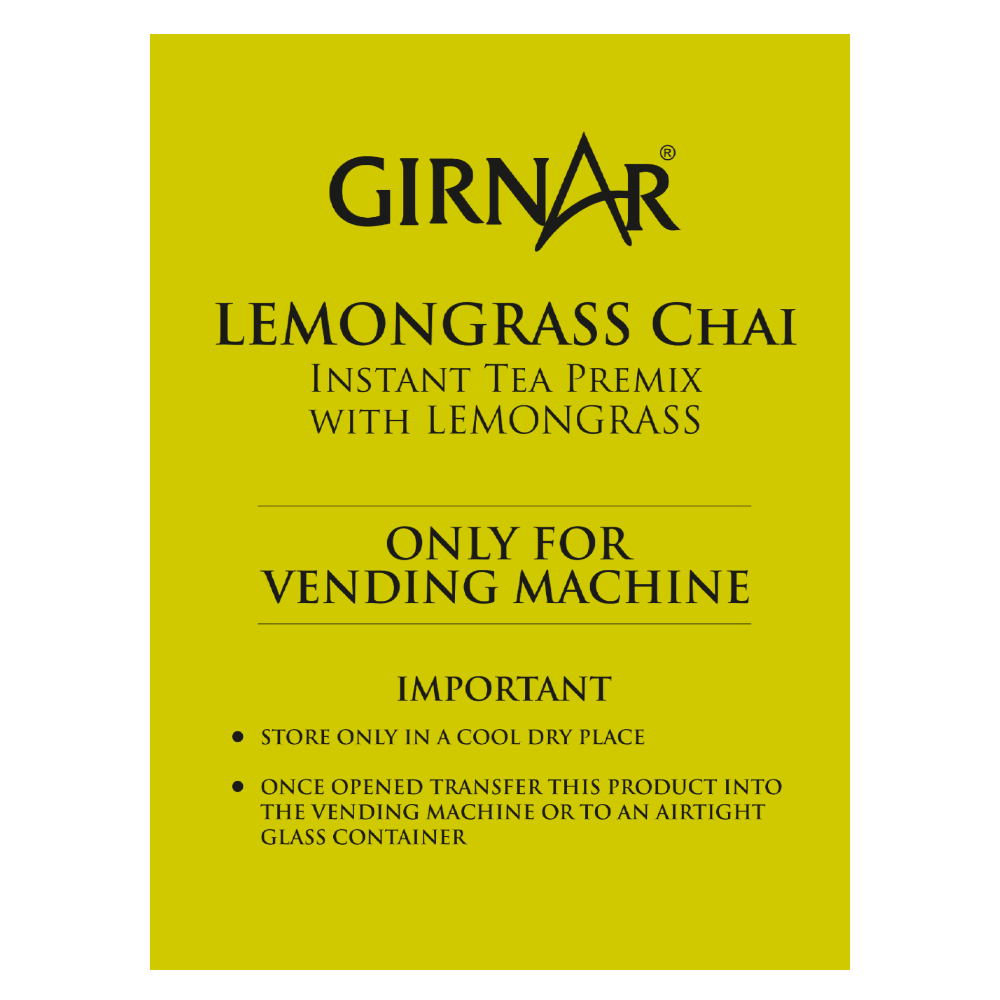 Girnar Instant Tea Premix With Lemongrass (1kg Vending Pack)