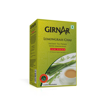 Girnar Instant Tea Premix With Lemongrass (Low Sugar)