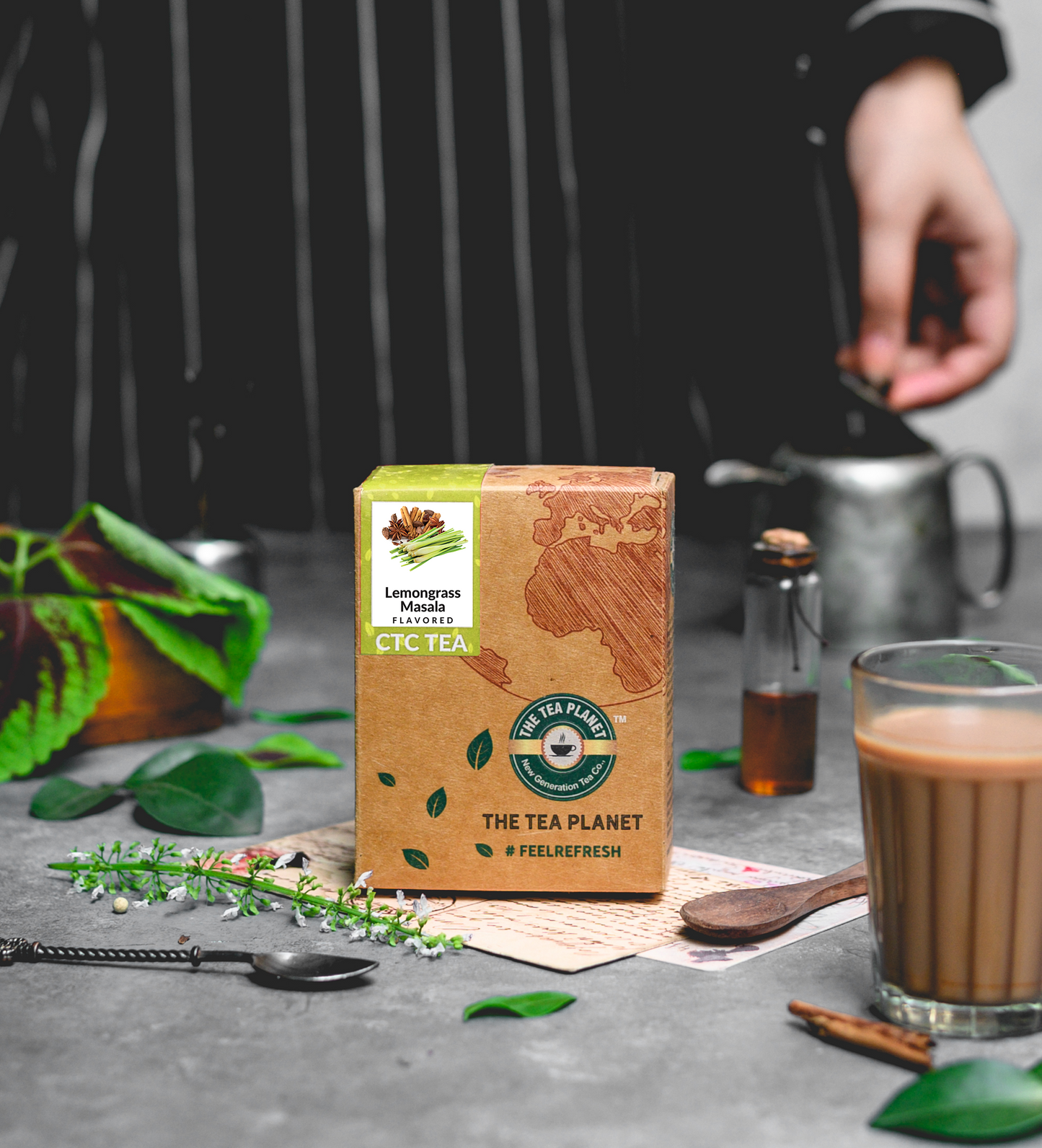 Lemongrass Masala Chai CTC Tea