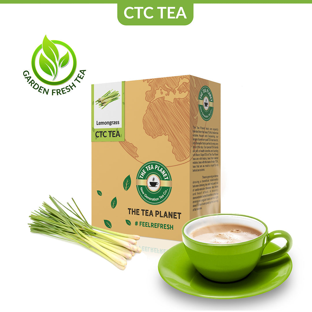 Lemongrass Flavored CTC Tea