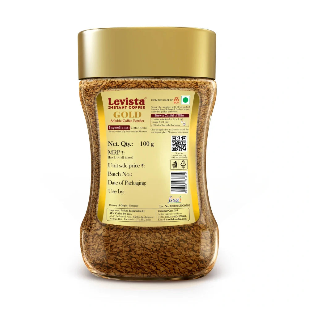 Levista Gold Jar 100 g