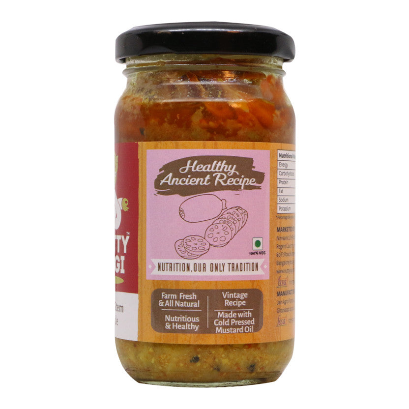 Nutty Yogi Lotus Stem Pickle 200g