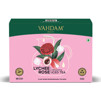 Lychee Rose Iced Tea | 15 Pitcher Tea Bags