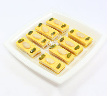 Olive Mithai Shop Mango Badam Burfi