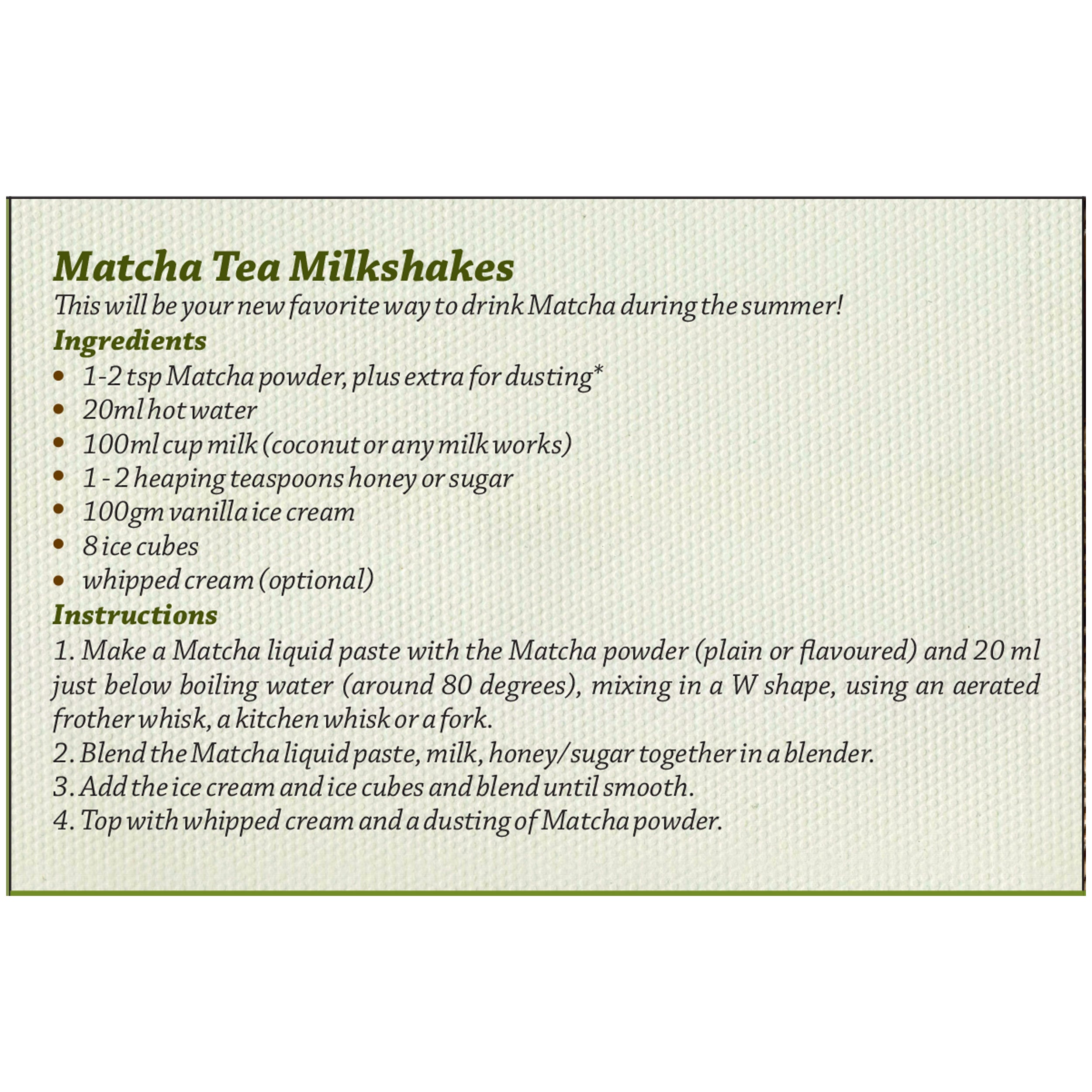 The Tea Trove Japanese Matcha Green Tea - 30 gms - Veeha Foods