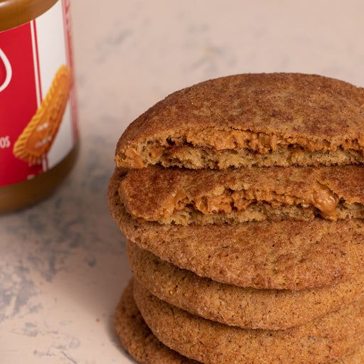 Biscoff Snickerdoodle Cookies