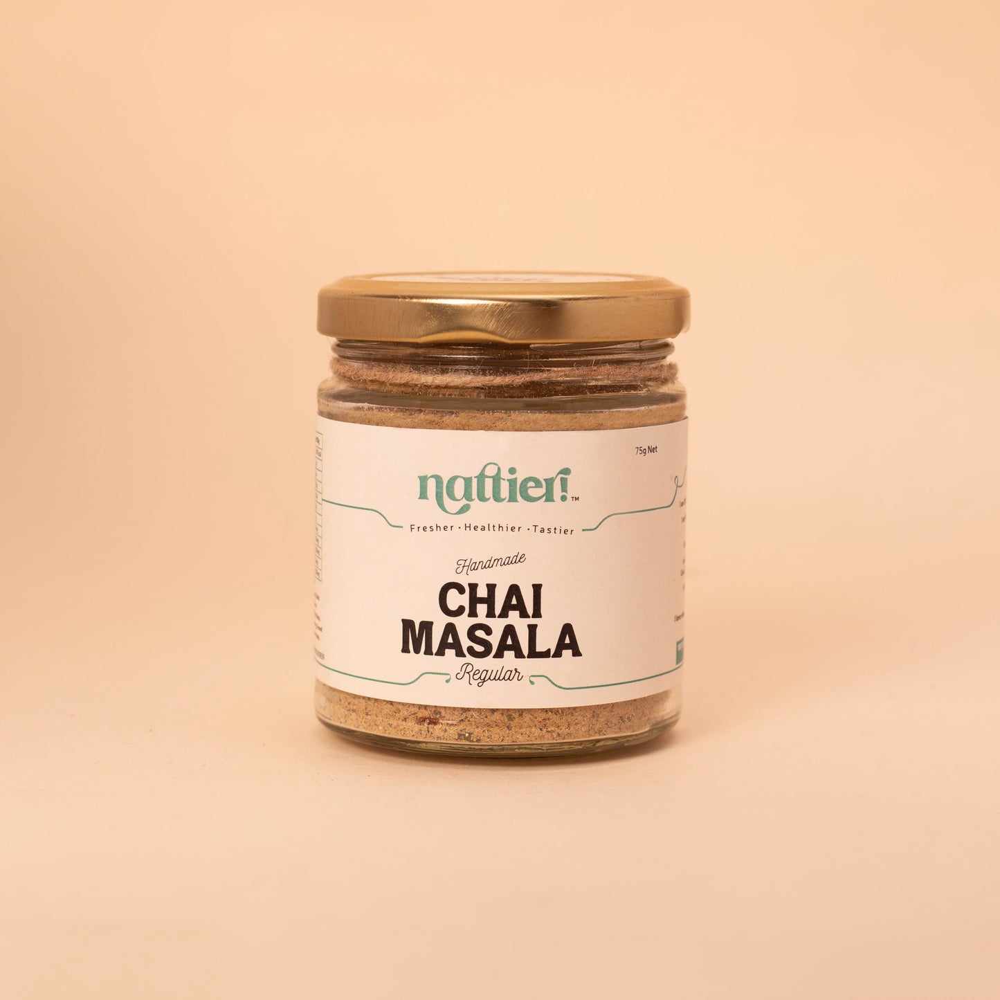 Handmade Chai Masala | Sun-Dried & Freshly Ground | Caffeine-Free | Aromatic & Flavorful | 75g