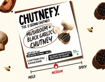 Mushroom & Black Garlic Chutney | Trial Pack of 2