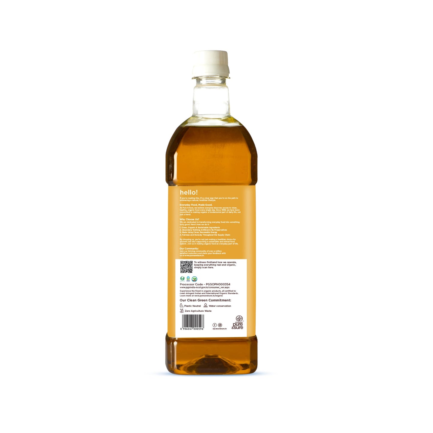 Organic Mustard Oil-2L