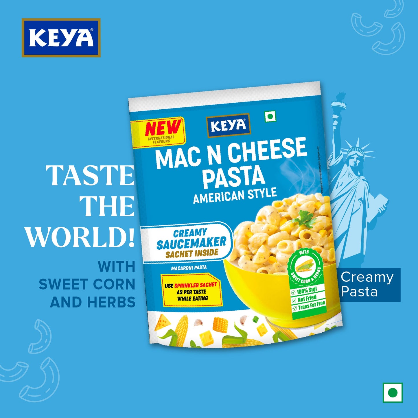 Keya MacNCheese Instant Pasta American Style