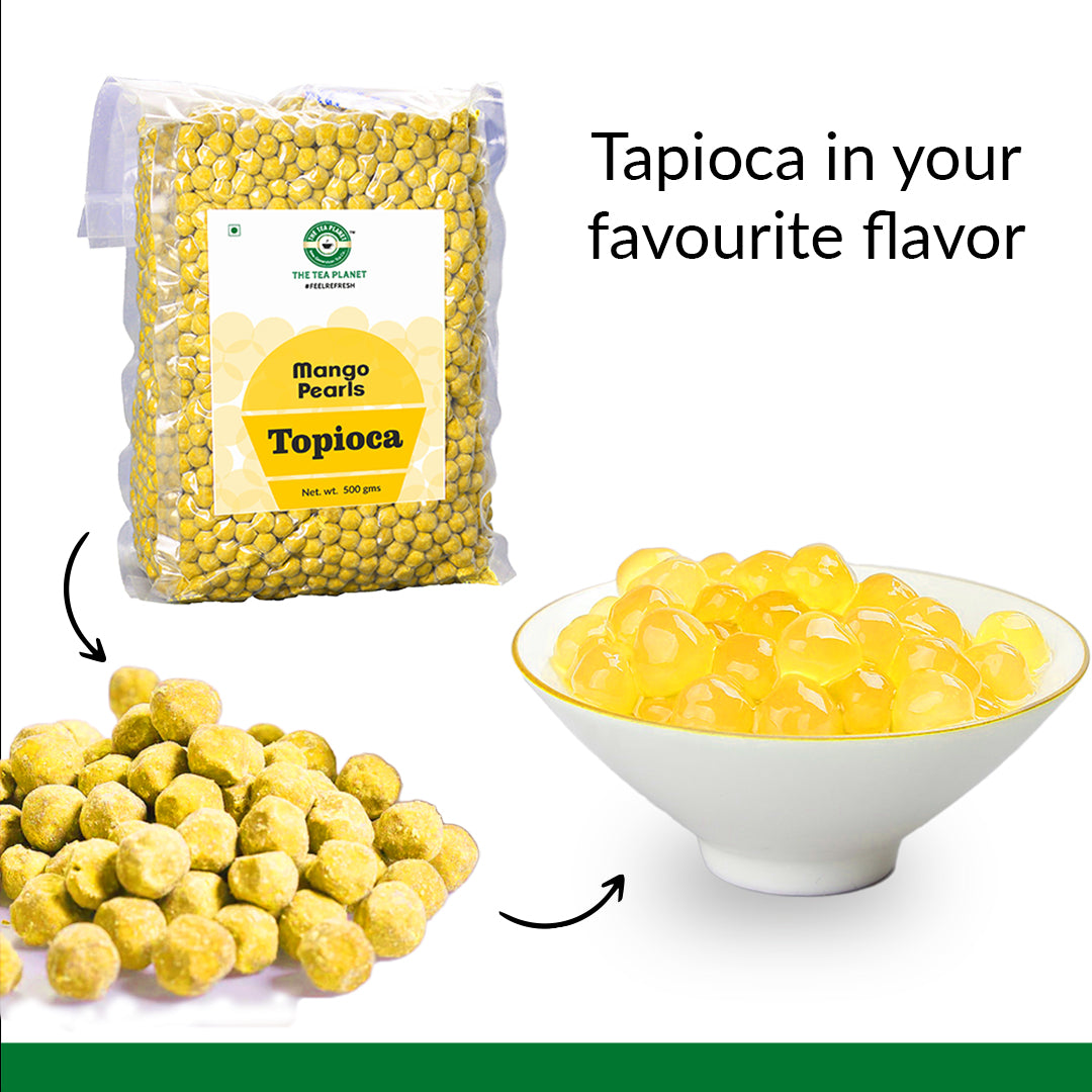 Mango Tapioca Pearls - 500 gms