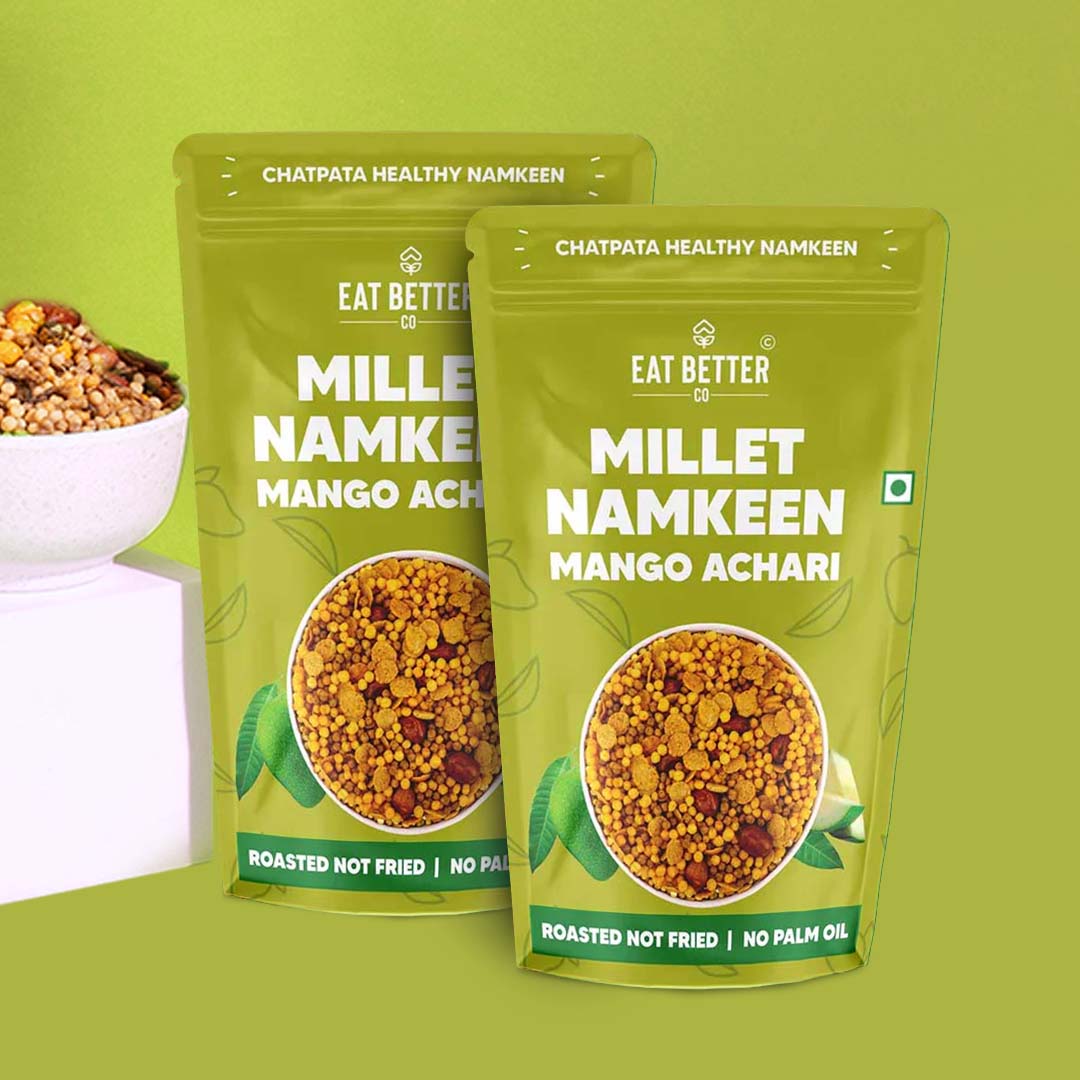 Millet Namkeen - Mango Achaari - Pack of 2 - 200 grams