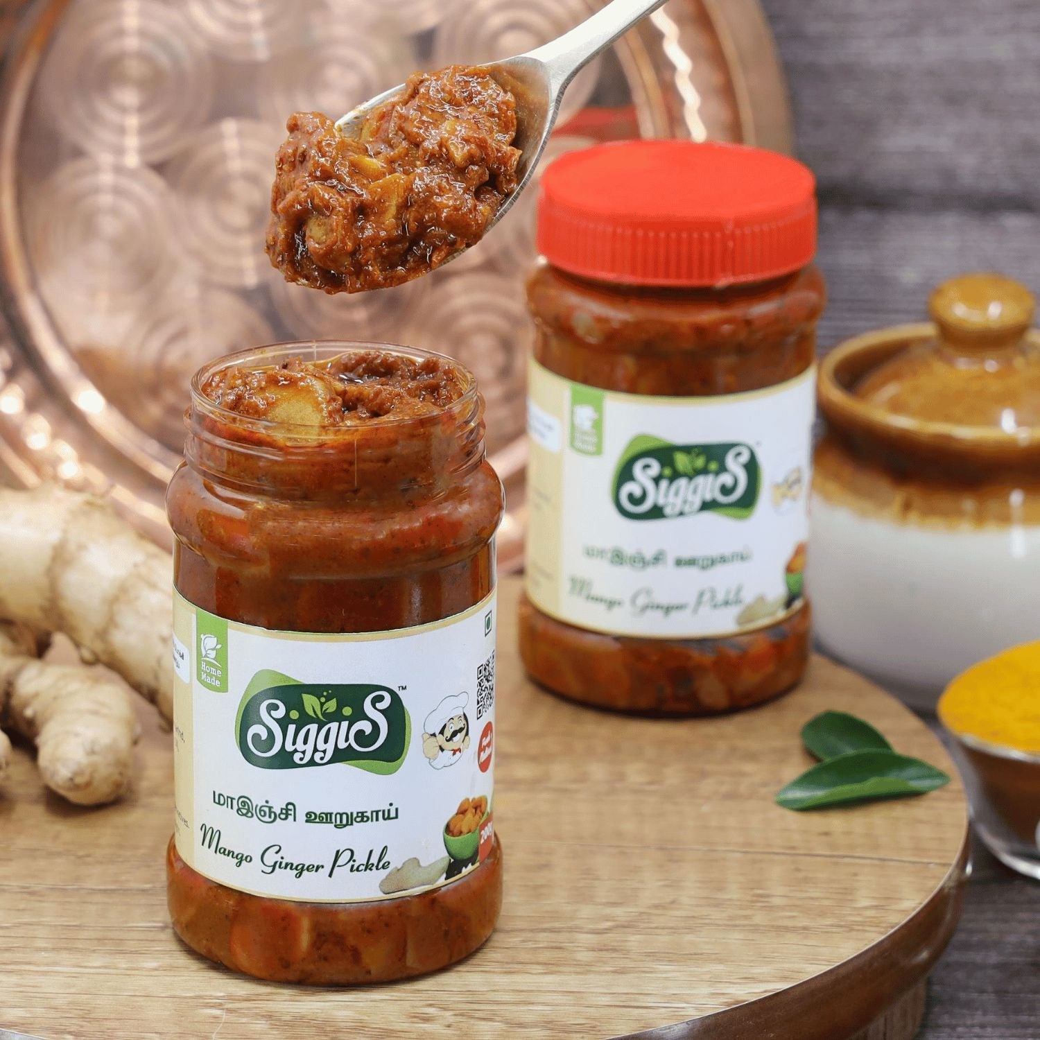 Mango Ginger Pickle