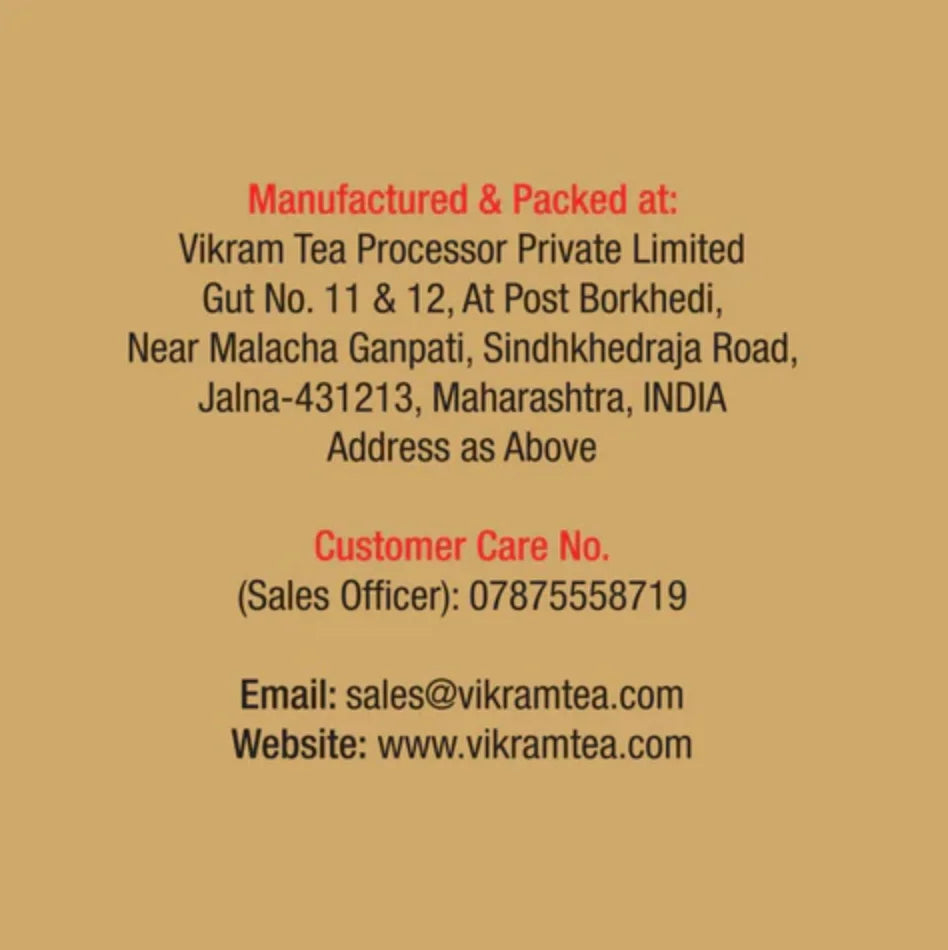 Vikram Gold Special Mix Tea - 500g Box