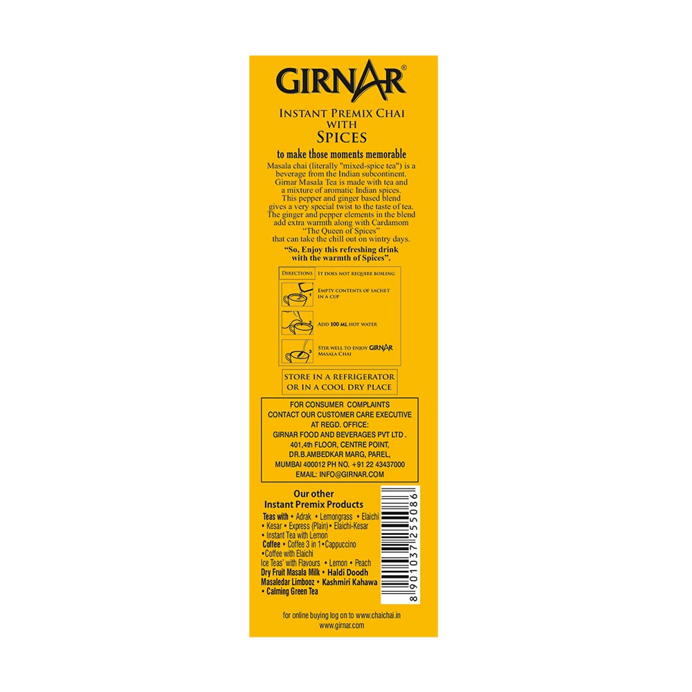 Girnar Instant Tea Premix With Masala