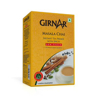 Girnar Instant Tea Premix With Masala (Low Sugar)