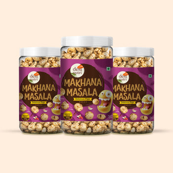 Makhana Masala Pack of 3 - 60g Each