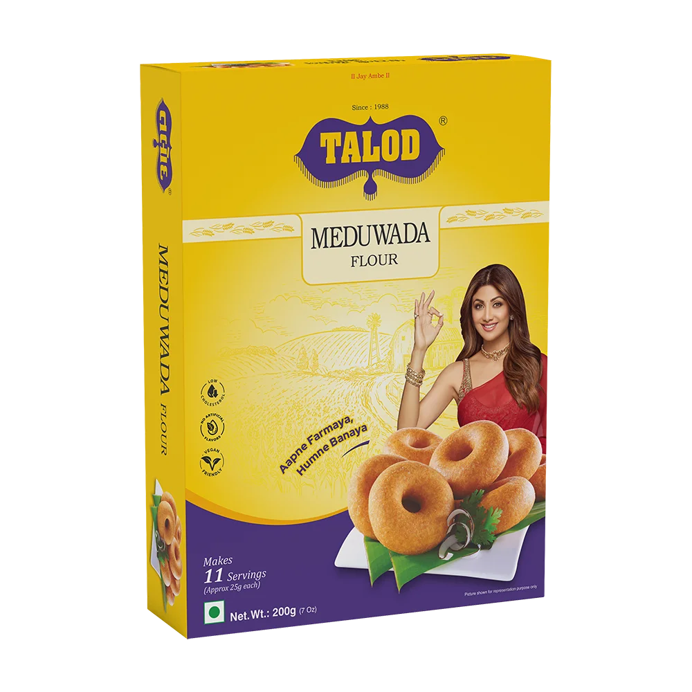 Medu Vada Instant Mix Flour – Healthy & Tasty, Makes 11 Servings, 200g