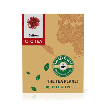 Saffron Flavored CTC Tea