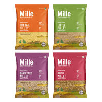 Mille All Grains Combo (Rice Substitute) - Pack of 4