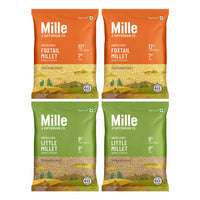 Weight Loss Combo - 2 Little Millet Grains + 2 Foxtail Millet Grains