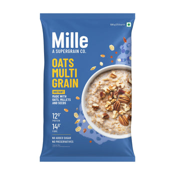 ZERO SUGAR INSTANT BREAKFAST | Millets, Oats, Flax seeds & Chia seeds