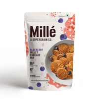 Mille : Blueberry Millet Pancake Mix