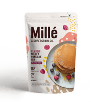 Zero Sugar Guilt-Free Breakfast & Dessert | Classic Millet Pancake (Mung + Pea Protein) Mix