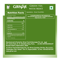 Girnar Green Tea Bags - Mint