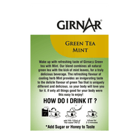 Girnar Green Tea Bags - Mint