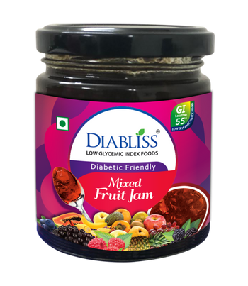 Diabliss Mixed Fruit Jam 225g